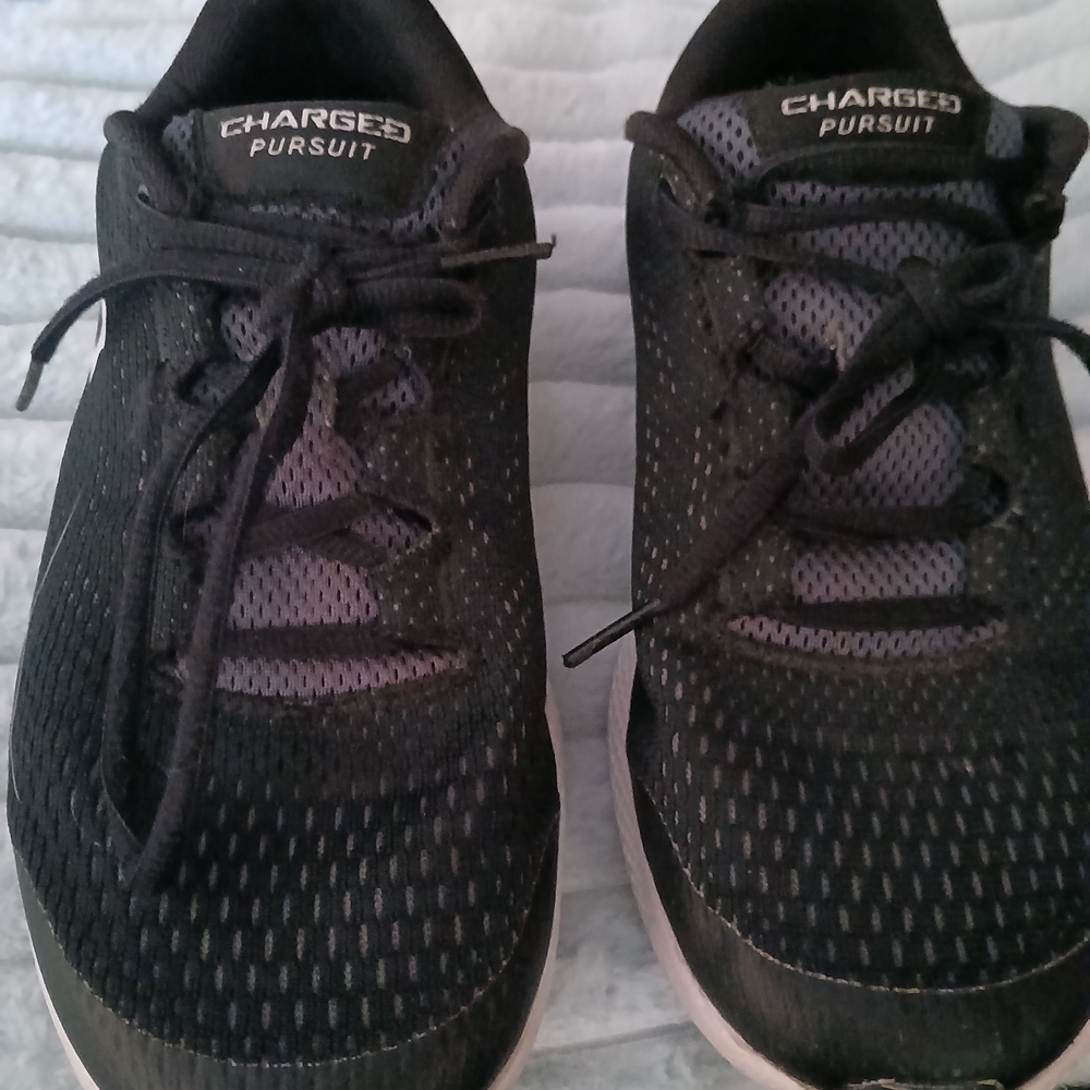 Under Armour Charged Pursuit Men's Black and Gray Running Shoes